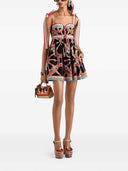Robe en popeline imprimée Dolce & Gabbana
