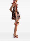 Robe en popeline imprimée Dolce & Gabbana