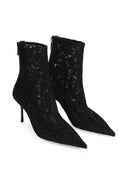Koronkowe botki do kostki Dolce & Gabbana