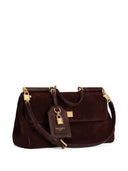 Dolce & Gabbana Medium My Sicily Bag In Split Calfskin