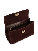 Dolce & Gabbana Medium My Sicily Bag In Split Calfskin