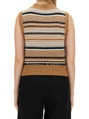 Ganni V Neck Vest