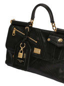 Dolce & Gabbana Biker Patch kalfsleer My Sicilië medium handtas: