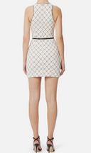Elisabetta Franchi Dress With Lozange Print
