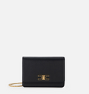 Elisabetta Franchi Small Shoulder Strap With Logo Plate
