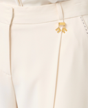 Elisabetta Franchi Trousers With Contrast Stitching