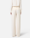 Elisabetta Franchi Trousers With Contrast Stitching