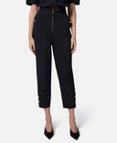 Pantalones técnicos de Elisabetta Franchi con cinturón