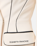 Elisabetta Franchi Jacket With Contrast Piping