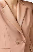 Elisabetta Franchi Jacket With Satin Lapers