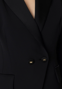 Elisabetta Franchi Jacket With Satin Lapers