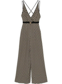 Elisabetta Franchi Jumpsuit With Diamond Print