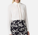 Elisabetta Franchi Shirt With Lettering Bands