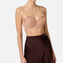 Elisabetta Franchi Top With Satin Bows