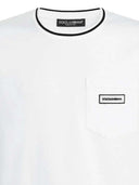 Dolce & Gabbana Cotton T Shirt With Logo
