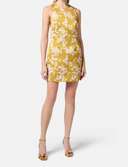 Elisabetta Franchi Dress In Printed Duchesse And Tulle