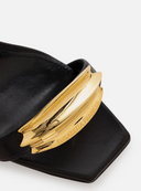 Elisabetta Franchi Sandals With Jewel Detail
