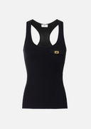 Elisabetta Franchi Tank Top With Pocket