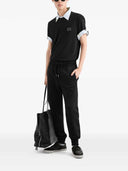 Dolce & Gabbana Cotton T Shirt With Logo Plaque