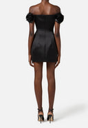 Robe franchise Elisabetta avec des fleurs appliquées