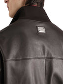 Giubbotto bomber in pelle di agnello Dolce & Gabbana