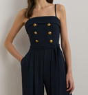 Lauren Ralph Lauren Jumpsuit In Satin And Crepe