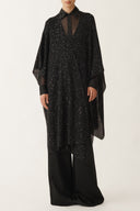 Fabiana Filippi Cape avec Mini PAILLETTES