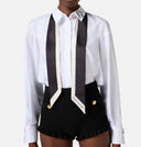 Elisabetta franci koszula z szalikiem