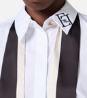 Elisabetta franci koszula z szalikiem