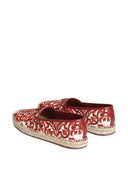 Dolce & Gabbana Canvas Espadrilles With Majolica Print