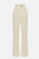 Elisabetta Franchi Trousers With Gold Buttons