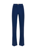 Elisabetta Franchi Pants With Logo Plate