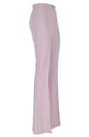 Pantalones acampanados de Elisabetta franchi con placa de logotipo