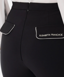 Elisabetta Franchi Trousers With Contrast Piping