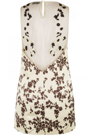 Elisabetta Franchi Dress In Printed Duchesse And Tulle