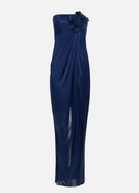 Elisabetta Franchi Red Carpet Dress With Embroidered Flower