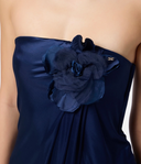 Elisabetta Franchi Red Carpet Dress With Embroidered Flower