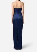 Elisabetta Franchi Red Carpet Dress With Embroidered Flower