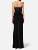 Elisabetta franchi Abito Red Carpet in Clanza e Tulle