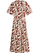 Vestido Woolrich con motivo de la naturaleza