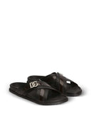 Dolce & Gabbana Sandales à imprimé animal