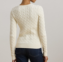 Lauren Ralph Lauren Cable Knit Cotton Sweater