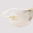 Miu Miu Eyewear Eyewear Occhiali da sole in acetato