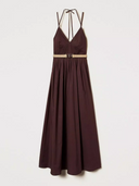 Twin Set Long Poplin Dress