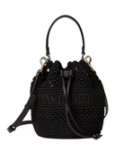 Twin Set Crochet Logo Bucket