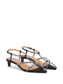 Jil Sander Low Heeled Cage Sandals