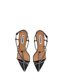 Jil Sander Low Heeled Cage Sandals