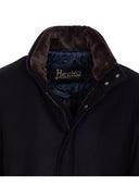 Herno Coat With Eco Fur Collar