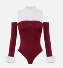 Elisabetta Franchi Viscose et Poplin Bodys