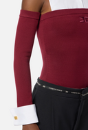 Elisabetta Franchi Viscose et Poplin Bodys